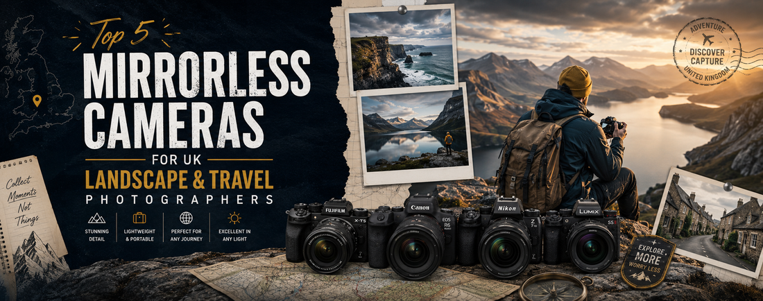 Top 5 Mirrorless Cameras for UK Landscape & Travel Photographers