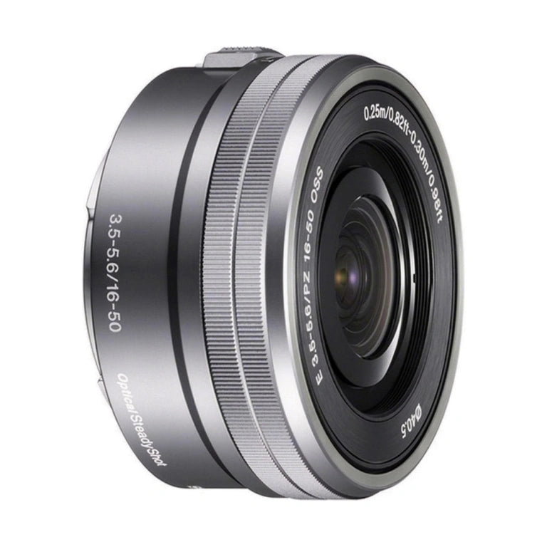 Sony ZV-E10 Mirrorless Camera with 16-50mm and 55-210mm Lens (White)