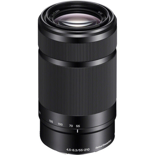 Sony ZV-E10 Mirrorless Camera with 16-50mm and 55-210mm Lens (Black)