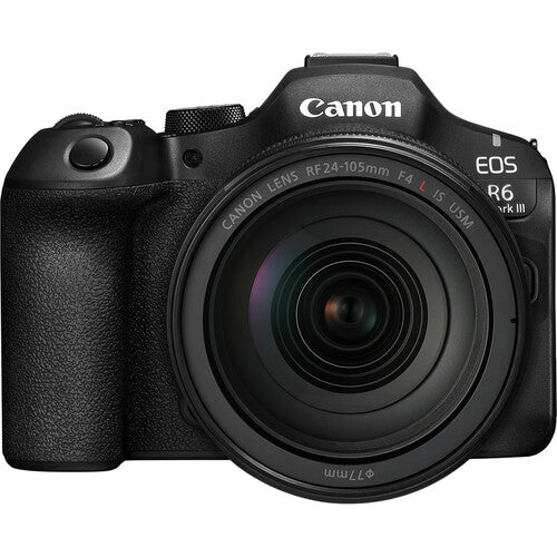 Canon EOS R6 Mark III with RF 24-105mm f/4L IS USM Lens +Extra Canon LP-E6P Battery