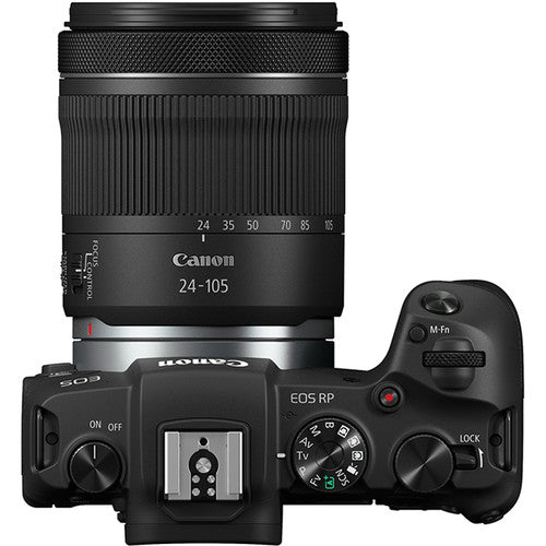 Canon EOS RP with RF 24-105mm F/4-7.1 IS STM Lens (Without R Adapter) + RF 50mm f1.8 STM