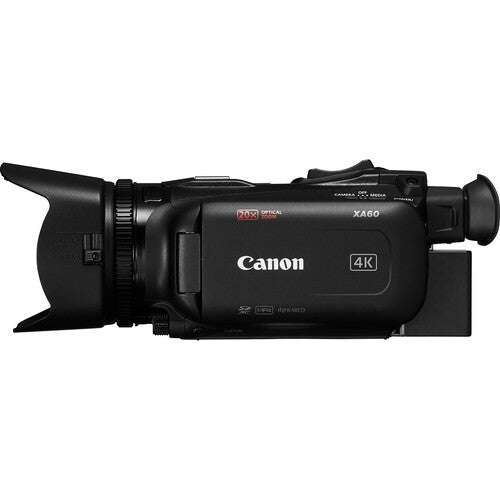 Canon XA60 Professional UHD 4K Camcorder (With Hand Grip)
