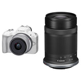 Canon EOS R50 Kit with (RF 18-45mm + RF 55-210mm ) (White)
