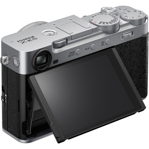 Fujifilm X-E5 Mirrorless Camera with XF 23mm F/2.8 R WR Lens (Silver)