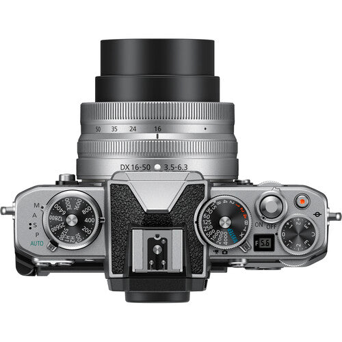 Nikon Z fc Mirrorless Digital Camera Silver with 16-50mm Lens