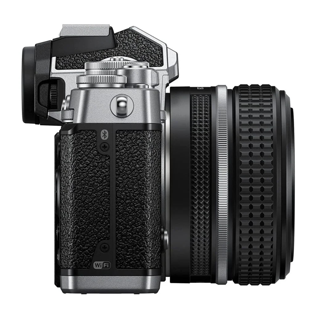Nikon Z fc Mirrorless Digital Camera Silver with 28mm f/2.8 SE Lens