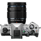 OM System OM-5 Mirrorless Camera with 12-45mm F/4 Pro Lens (Silver)
