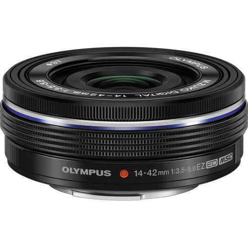 Olympus OM-D E-M10 Mark IV Body with (14-42mm EZ) (40-150mm) Black