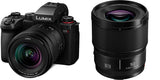 Panasonic Lumix DC-S5 II Kit with S 20-60mm + S 50mm F/1.8 + Extra Panasonic DMW-BLK22 Lithium-Ion Battery