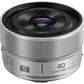 Panasonic Lumix S 40mm F/2 Lens (Leica L) (S-S40) (Silver)