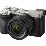 Sony A7C II Body with (28-60mm) Silver + Extra Sony NP-FZ100 Battery