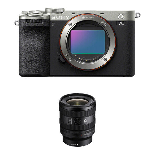 Sony A7C II Body (ILCE-7CM2) (Silver) with FE 16-25 F2.8 G (SEL1625G)