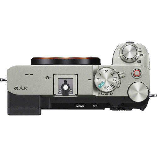 Sony A7CR Body Only (Silver) + Extra Sony NP-FZ100 Battery