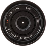 Sony FE 35mm f/2.8 ZA Lens (SEL35F28Z)