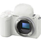 Sony ZV-E10 II Mirrorless Camera with 16-50mm II and 55-210mm Lens (ZV-E10M2X) (White)