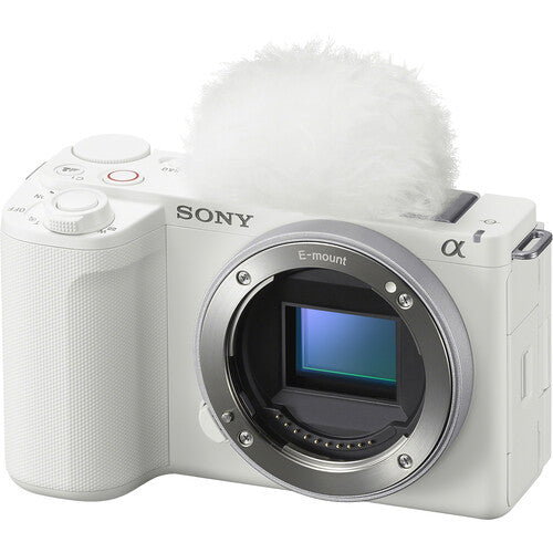 Sony ZV-E10 II Mirrorless Camera with 16-50mm II and 55-210mm Lens (ZV-E10M2X) (White)