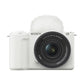 Sony ZV-E10 II Mirrorless Camera with 16-50mm II and 55-210mm Lens (ZV-E10M2X) (White)
