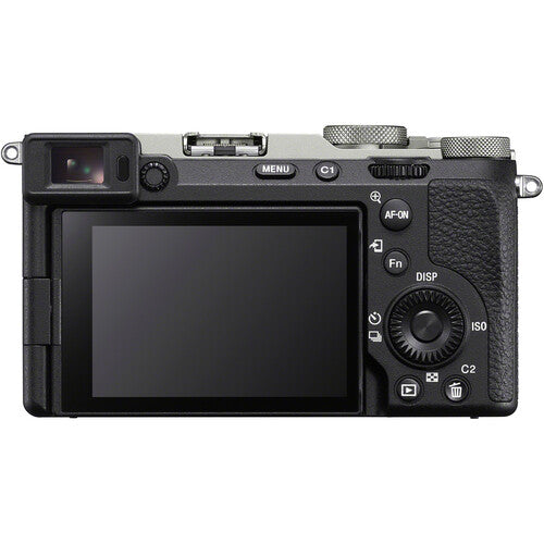 Sony A7C II Body with (28-60mm) Silver + Extra Sony NP-FZ100 Battery