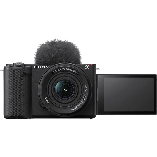 Sony ZV-E10 II Mirrorless Camera with 16-50mm II Lens (ZV-E10M2K) (Black)