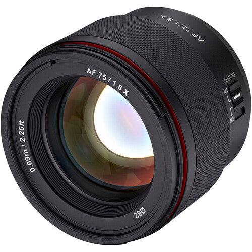 Samyang AF 75mm F/1.8 Lens (Fuji X)